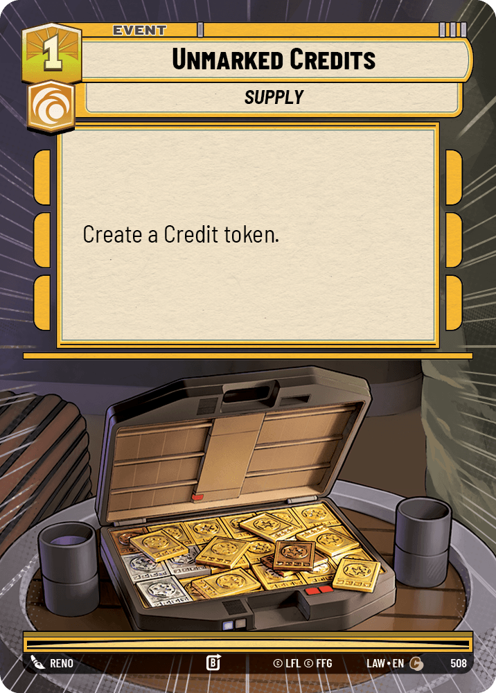【LAW508/EN】Unmarked Credits (Hyperspace)
