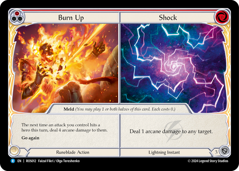 【ROS012/EN】Burn Up+Shock/燃焼+ショック