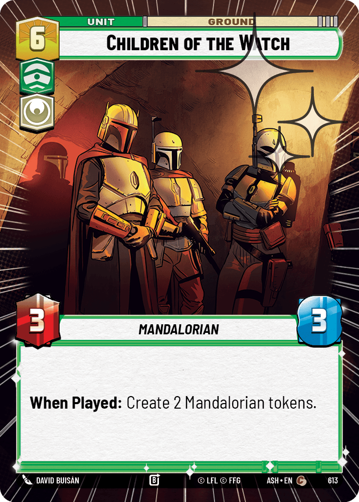 【ASH613/EN】Children of the Watch (Hyperspace/Foil)