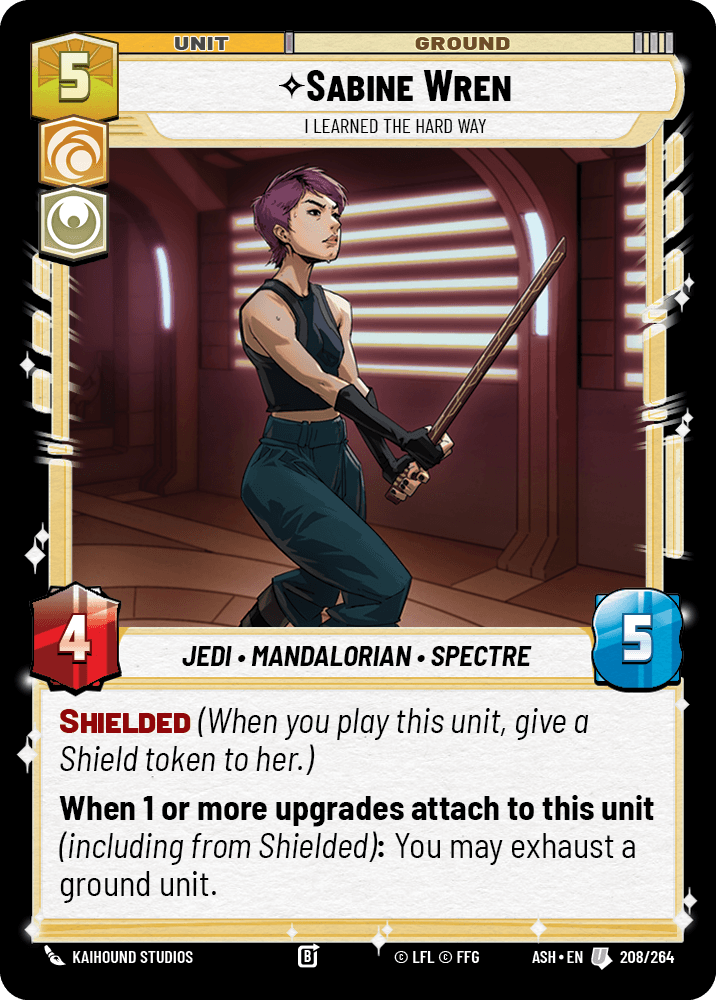 【ASH208/EN】Sabine Wren - I Learned the Hard Way