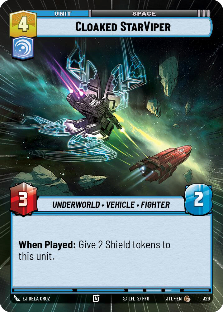【JTL329/EN】Cloaked StarViper(Hyperspace)