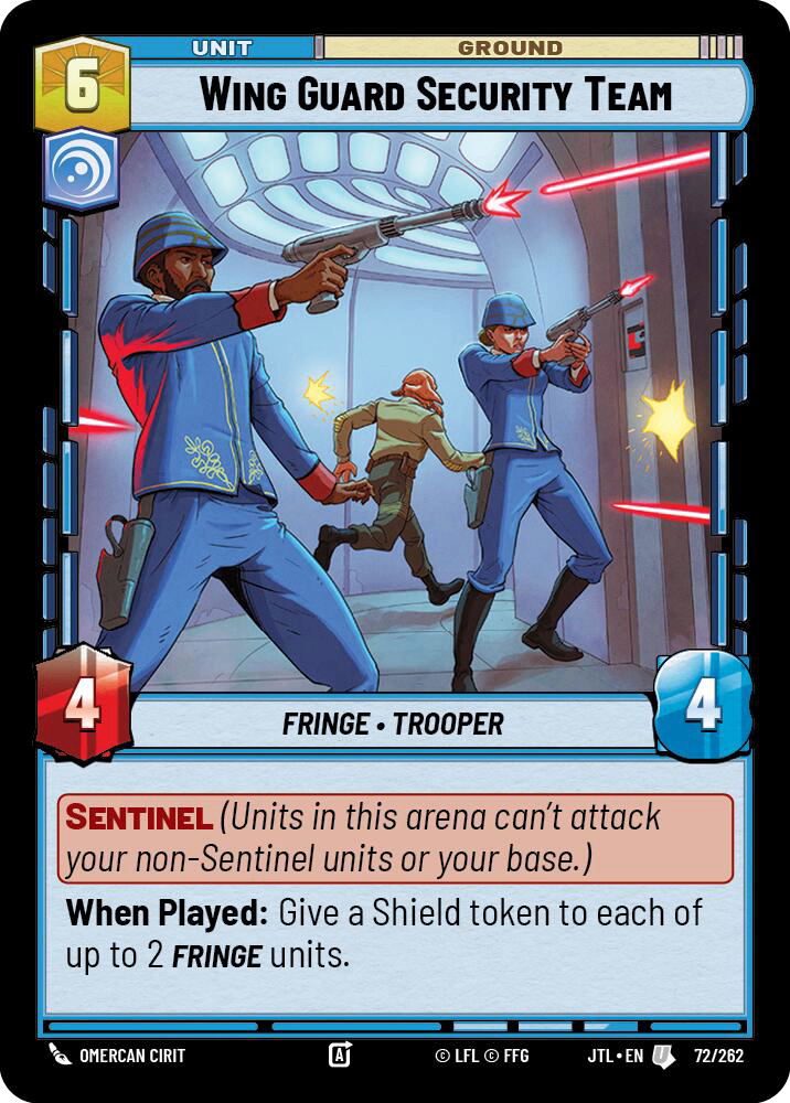 【JTL072/EN】Wing Guard Security Team