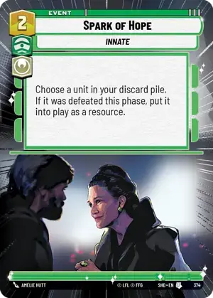 【傷あり特価】【SHD374/EN】Spark of Hope (HYPERSPACE/FOIL)