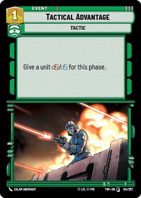 【傷あり特価】【TWI124/EN】Tactical Advantage
