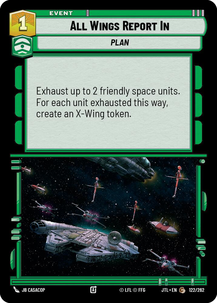 【JTL620/EN】All Wings Report In(Foil)