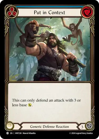 【HNT238/EN】Put in Context/摂理の認知