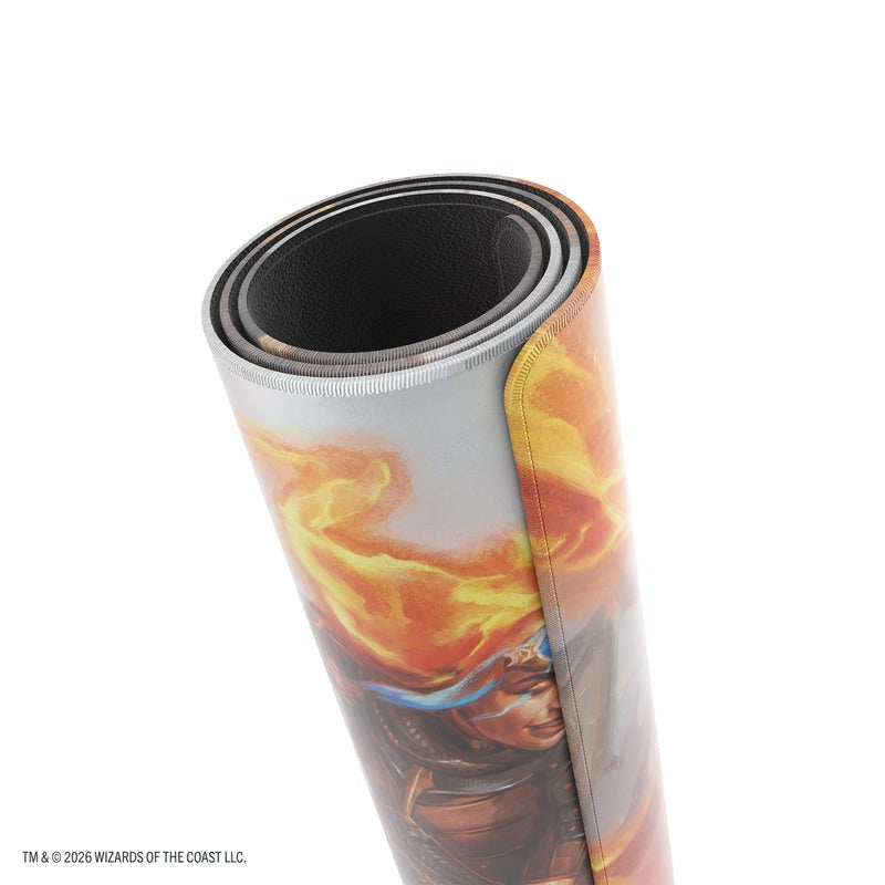 【GAMEGENIC】Magic: The Gathering | REALITY FRACTURE SHINY PLAYMAT - CHANDRA, CHILL OF COMPLIANCE※配送方法はゆうパックをご選択ください