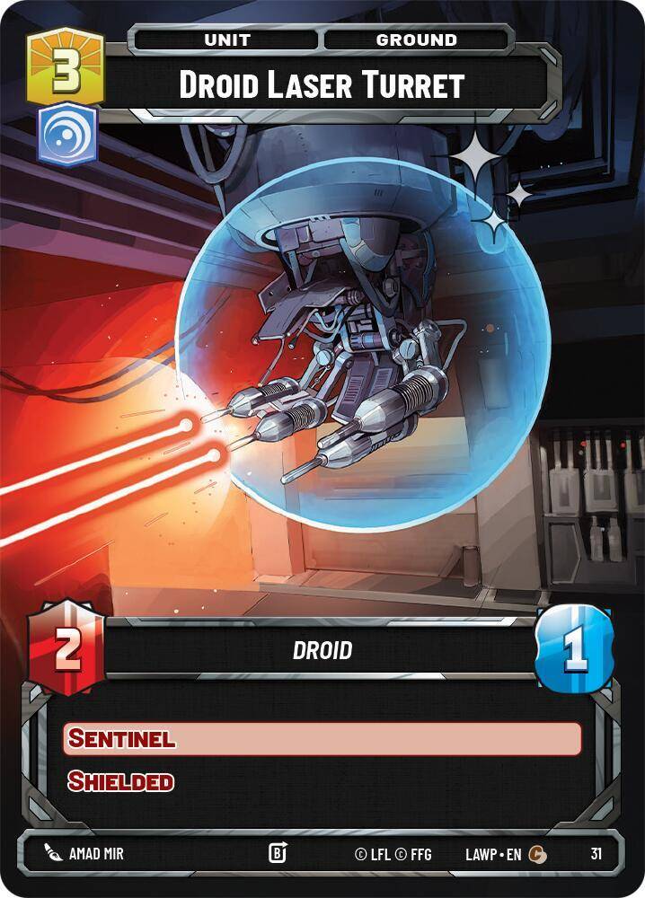 【LAWP31/EN】Droid Laser Turret(Foil)
