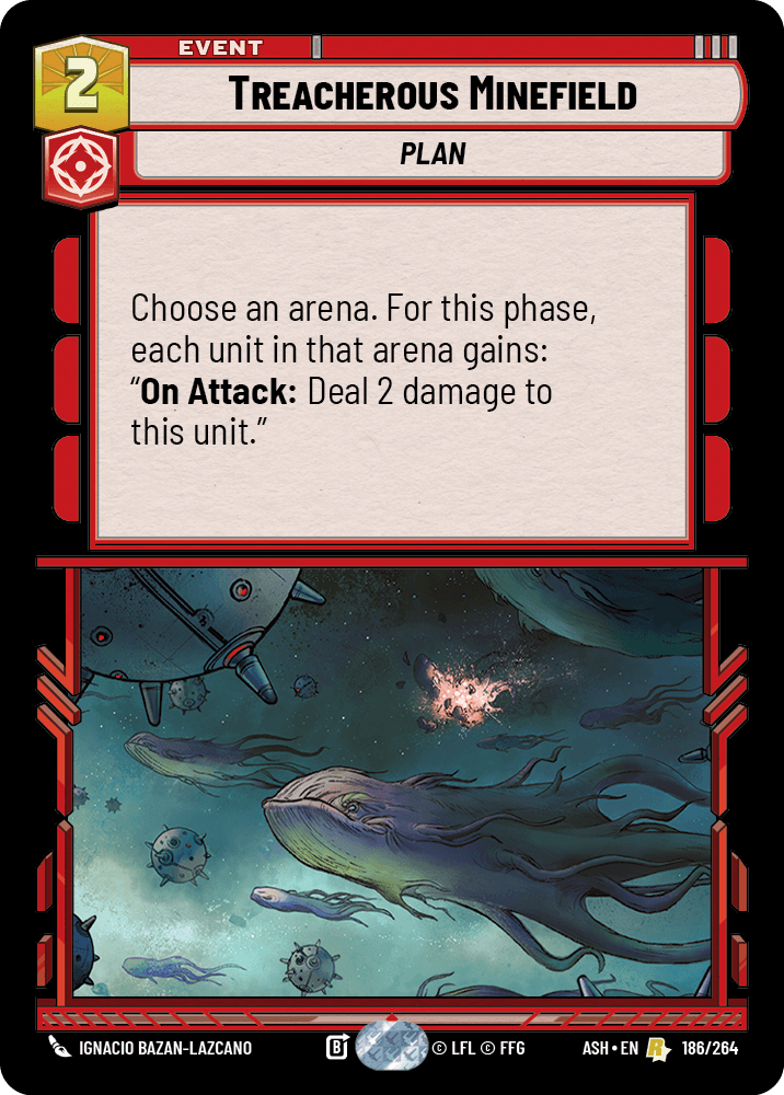 【ASH186/EN】Treacherous Minefield