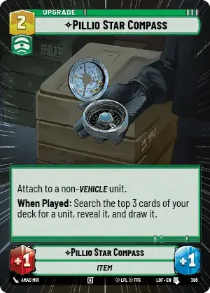 【LOF862/EN】Pillio Star Compass(Hyperspace/Foil)