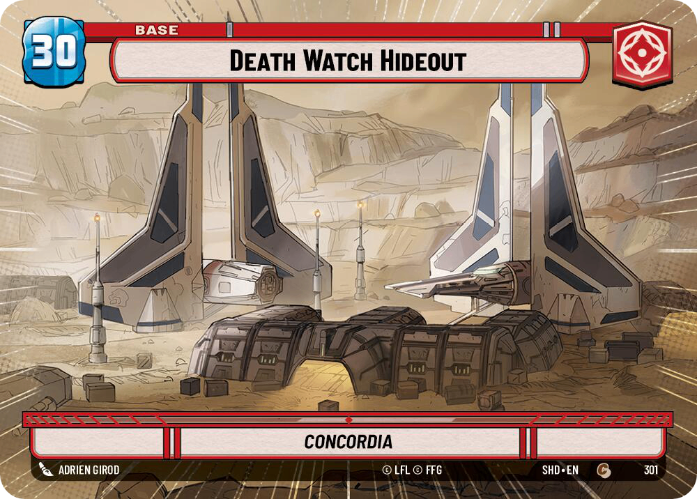 【傷あり特価】【SHD301/EN】Death Watch Hideout (HYPERSPACE)