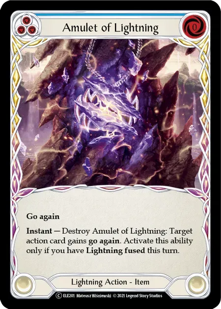 【U-ELE201/EN】Amulet of Lightning