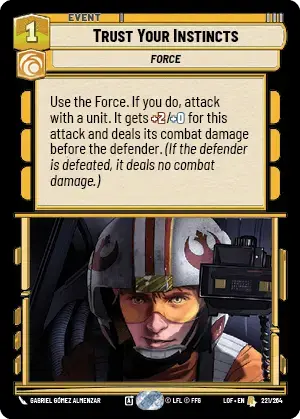 【LOF723/EN】Trust Your Instincts(Foil)