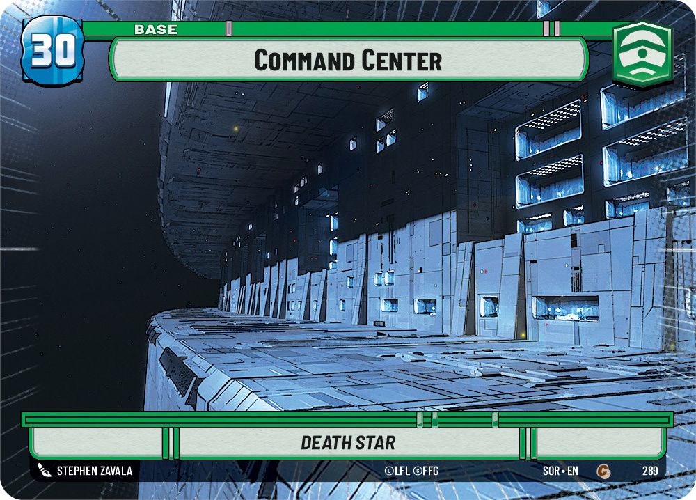 【傷あり特価】【SOR289/EN】Command Center (HYPERSPACE)