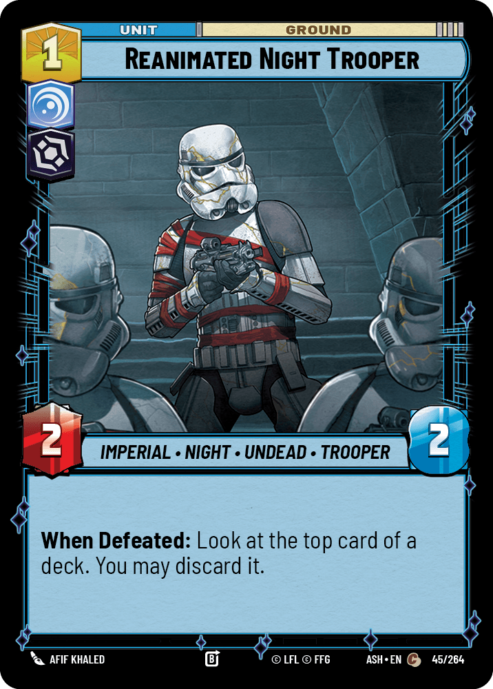 【ASH045/EN】Reanimated Night Trooper