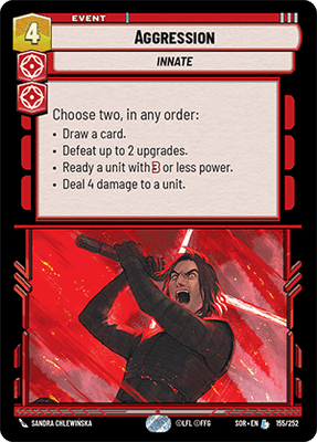 【傷あり特価】【SOR155/EN】Aggression