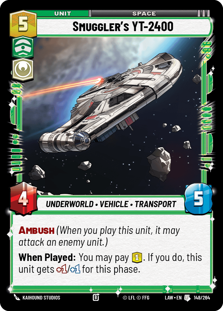 【LAW148/EN】Smuggler's YT-2400