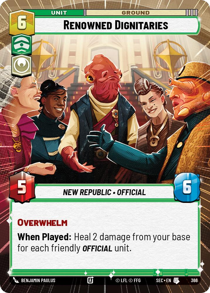 【SEC0366/EN】Renowned Dignitaries (Hyperspace)