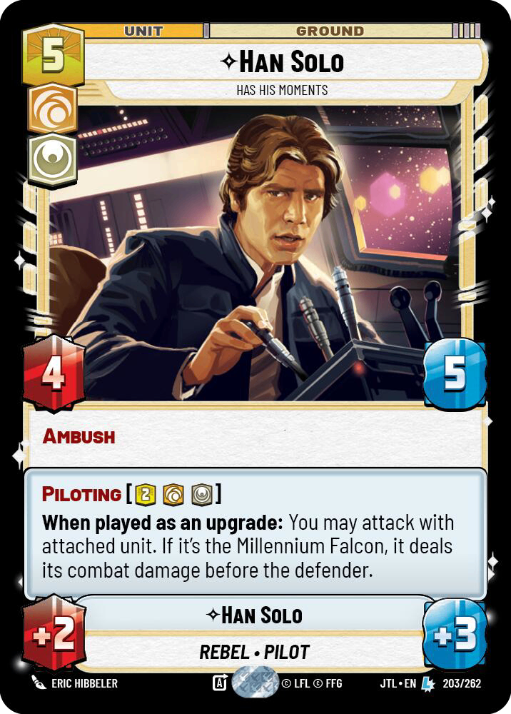 【JTL203/EN】Han Solo - Has His Moments