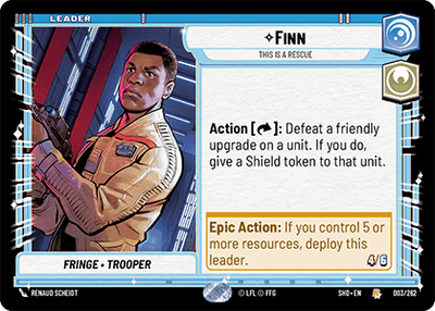 【傷あり特価】【SHD003/EN】Finn - This is a Rescue