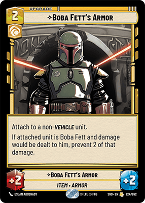 【傷あり特価】【SHD224/EN】Boba Fett's Armor