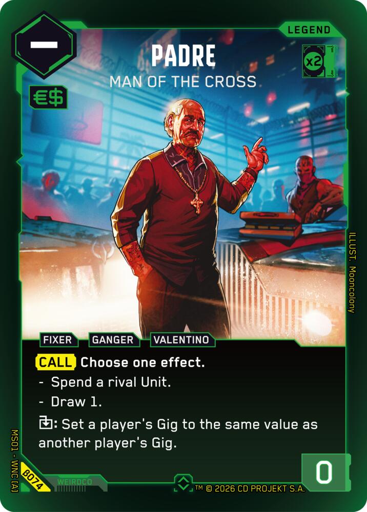 【WNCBβ074/EN】Padre: Man of the Cross