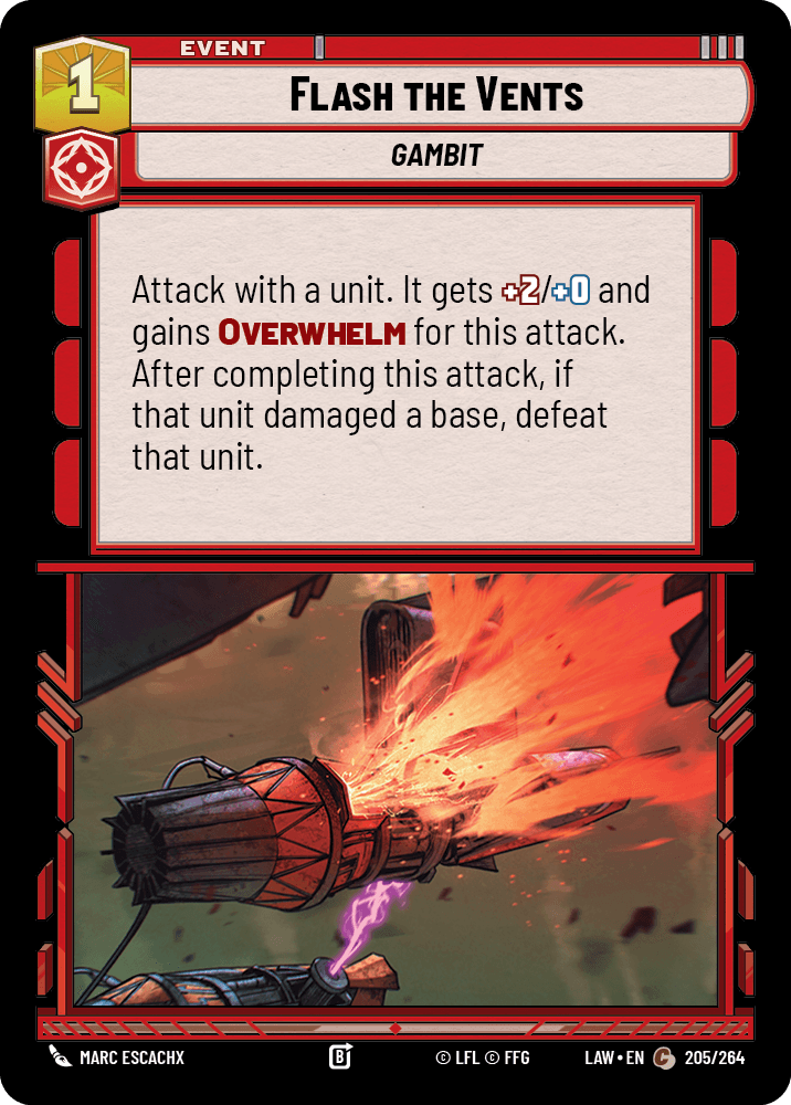 【LAW205/EN】Flash the Vents