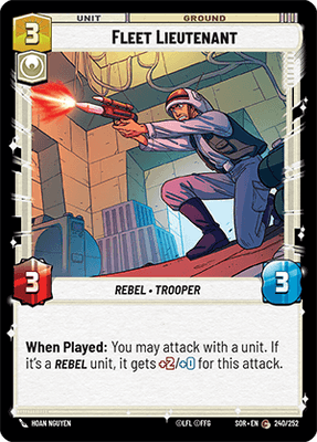 【傷あり特価】【SOR240/EN】Fleet Lieutenant