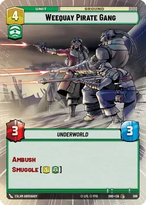 【SHD388/EN】Weequay Pirate Gang (HYPERSPACE/FOIL)