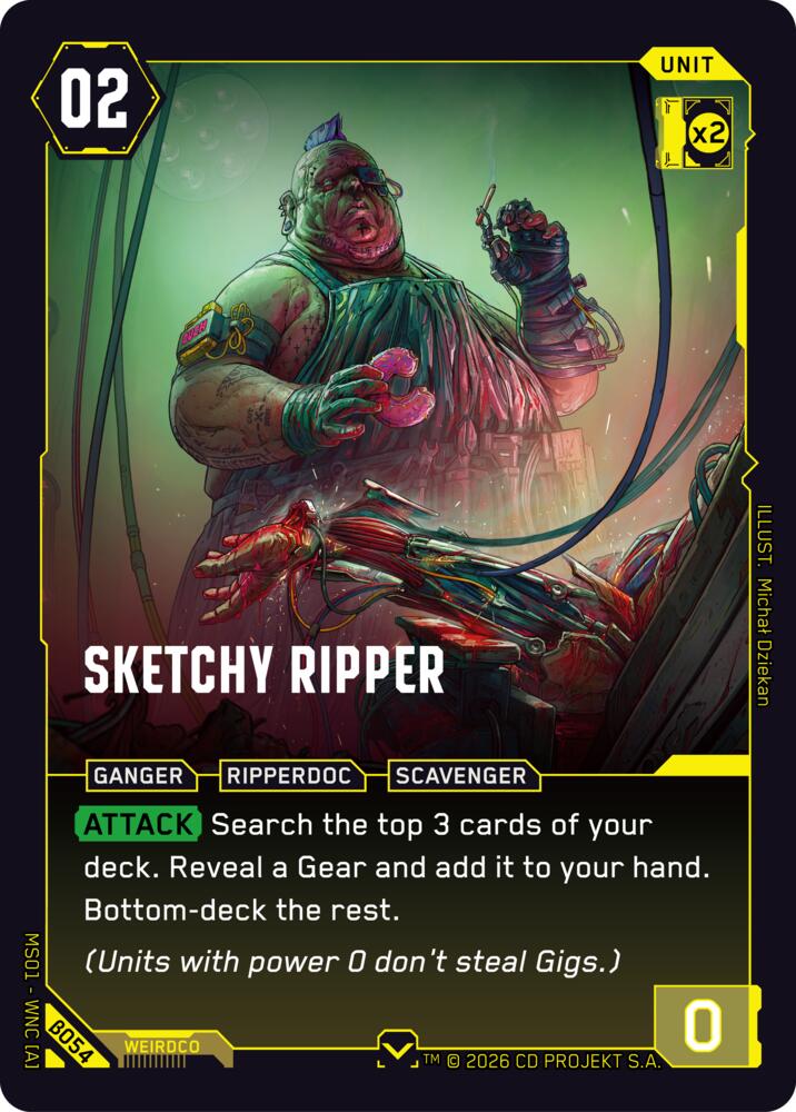 【WNCBβ054/EN】Sketchy Ripper