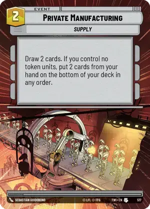 【傷あり特価】【TWI517/EN】Private Manufacturing(HYPERSPACE/FOIL)
