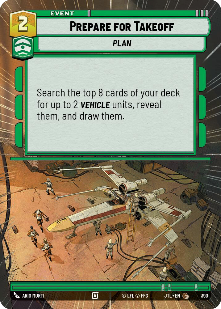 【JTL862/EN】Prepare for Takeoff (HYPERSPACE/FOIL)