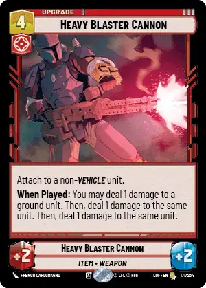【LOF171/EN】Heavy Blaster Cannon