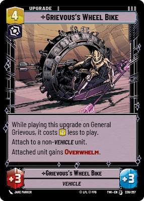 【傷あり特価】【TWI236/EN】Grievous's Wheel Bike