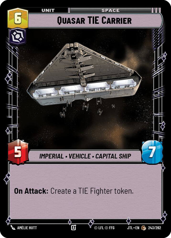 【JTL243/EN】Quasar TIE Carrier
