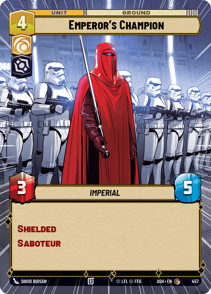 【ASH457/EN】Emperor's Champion (Hyperspace)