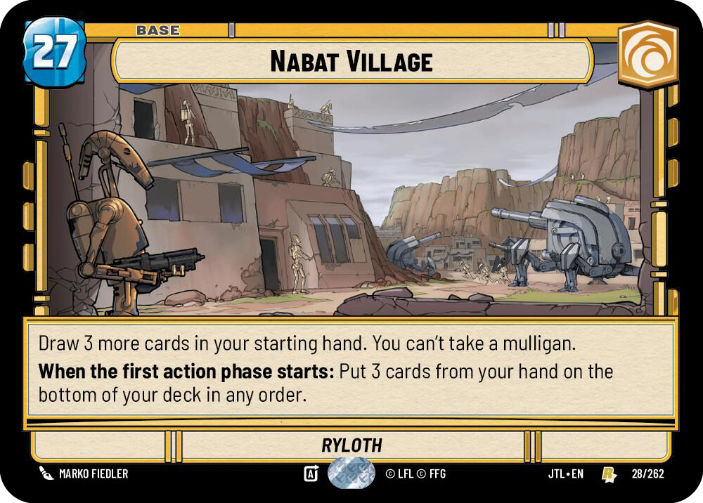 【JTL528/EN】Nabat Village(Foil)