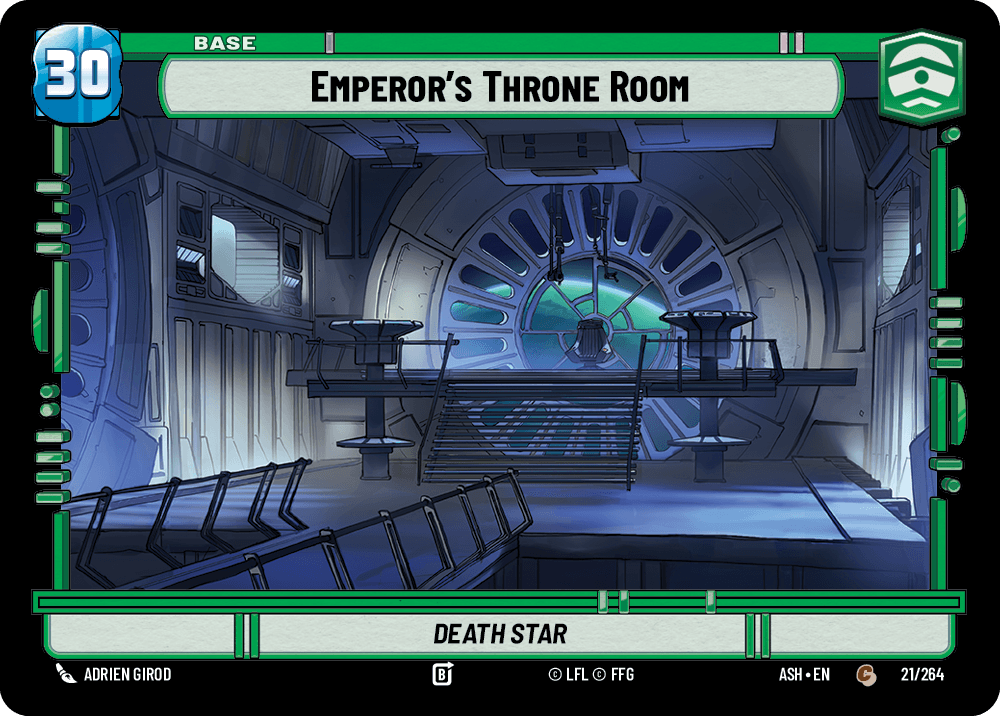【ASH021/EN】Emperor's Throne Room