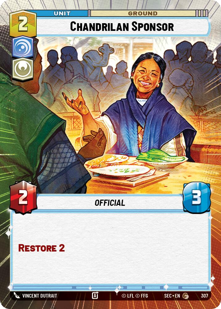 【SEC0307/EN】Chandrilan Sponsor (Hyperspace)