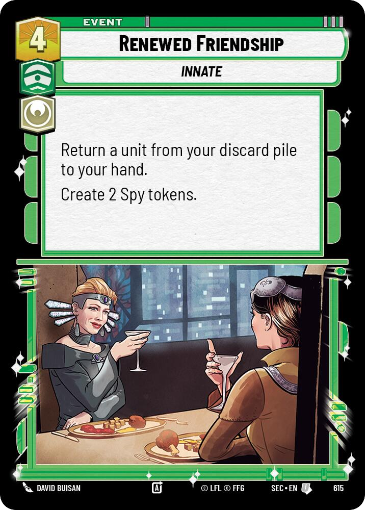 【SEC0615/EN】Renewed Friendship (Foil)