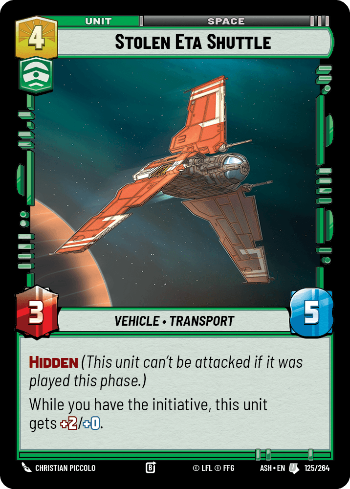【ASH125/EN】Stolen Eta Shuttle