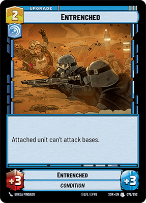 【傷あり特価】【SOR072/EN】Entrenched