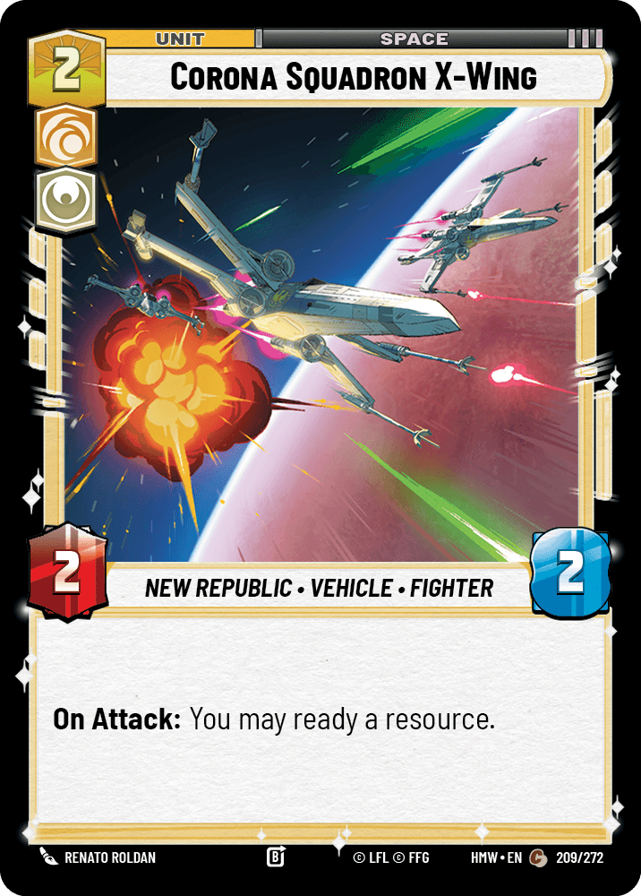 【HMW209/EN】Corona Squadron X-Wing