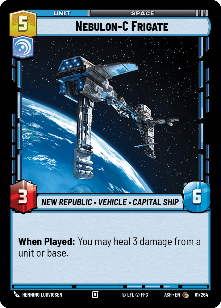 【ASH081/EN】Nebulon-C Frigate