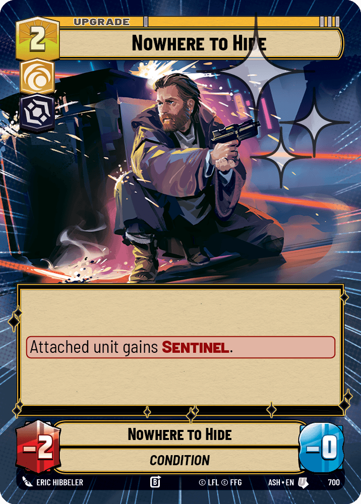 【ASH700/EN】Nowhere to Hide (Hyperspace/Foil)