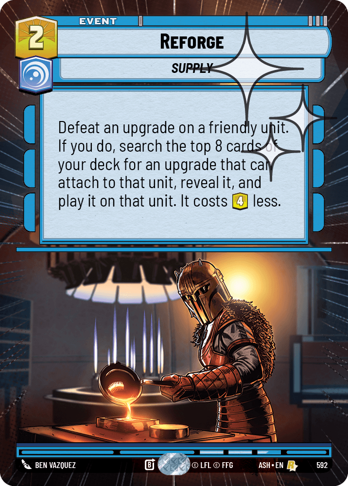 【ASH592/EN】Reforge (Hyperspace/Foil)