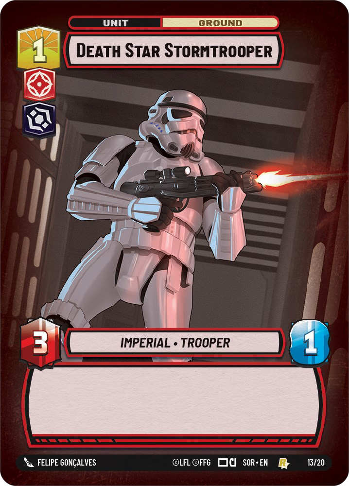 【傷あり特価】【SOROP013/EN】Death Star Stormtrooper (Hyperspace)