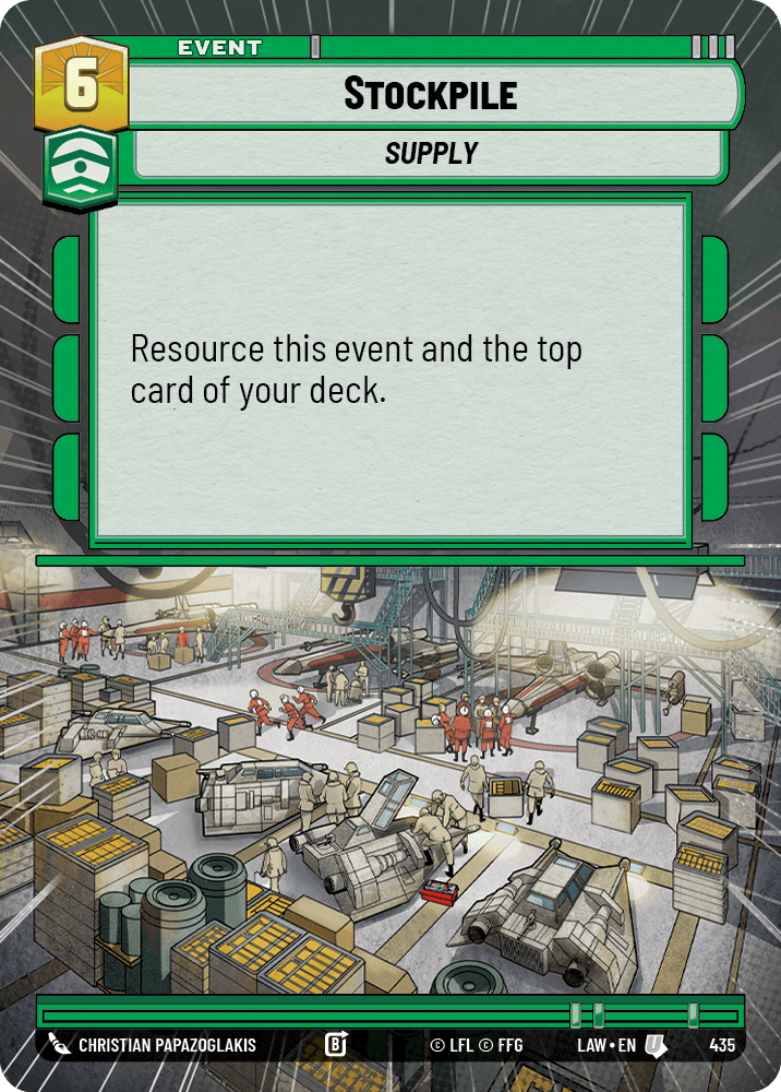 【LAW435/EN】Stockpile (Hyperspace)