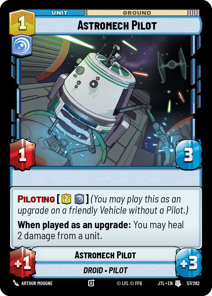 【JTL555/EN】Astromech Pilot(Foil)