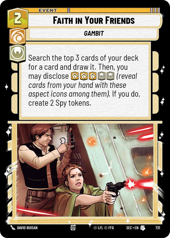 【SEC0721/EN】Faith in Your Friends (Foil)